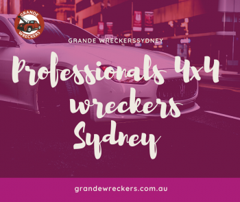 We are professionals 4x4 wreckers in Sydney!