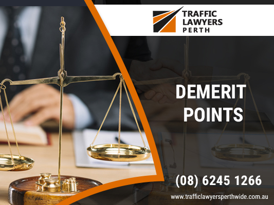 How many demerit points do you get in WA