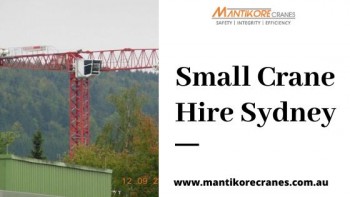 Small Crane Hire Sydney
