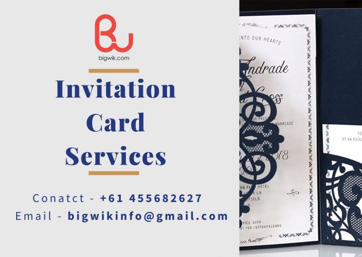 Invitation Card Designing Services | Invitation Cards Designing Services Sydney NSW