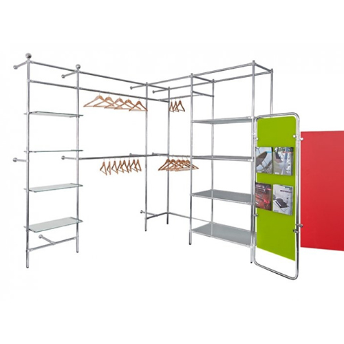 Wall Clothes Rack Straight Arm System