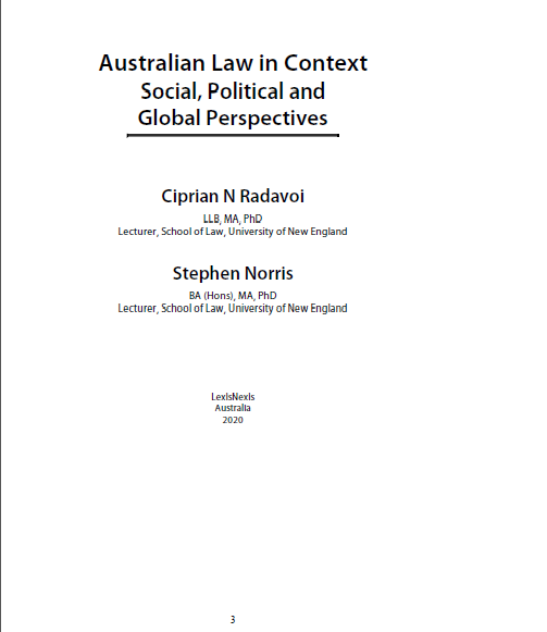 Australian Law in Context_ Social, Polit