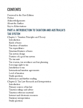 Foundations of Taxations of Law 10th Edi