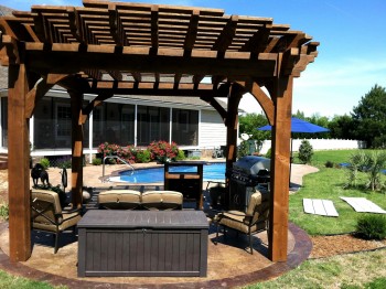Get Stylish Pergolas Design in Outdoor Home From Western Pergolas 'N' Decks