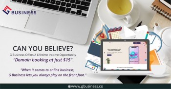 Domain booking at just $15