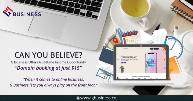 Domain booking at just $15