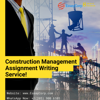 Are you in the search of “Best” online construction management assignment in Australia