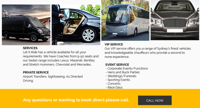 Formal Party Bus Hire in Sydney 