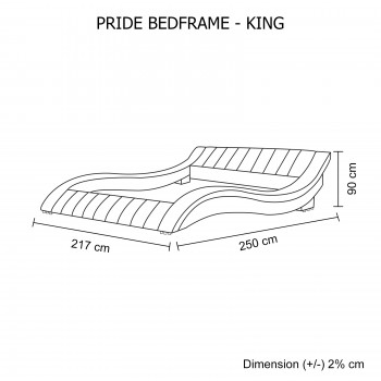Pride Bedframe King Size