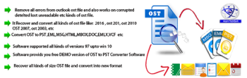 Recover OST to PST 
