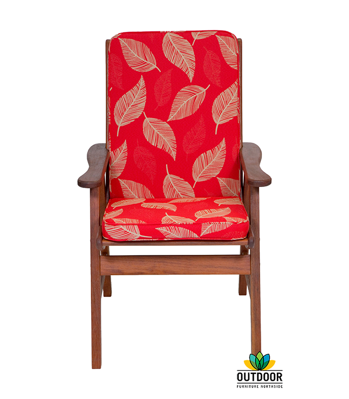 Chair Cushion Camburi Red