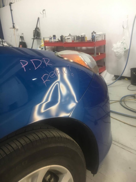 Paintless Door Ding Repairs