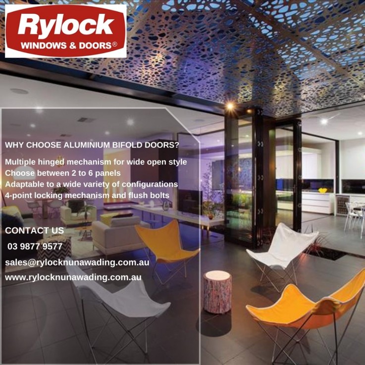 Custom Made Aluminium Bifold Doors in Melbourne