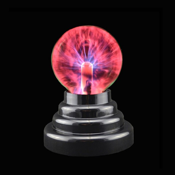 3'' Plasma Ball With Red Light29