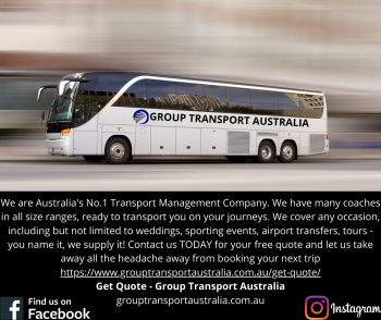 Visit: https://www.grouptransportaustralia.com.au/get-quote/ Email: info@grouptransportaustralia.com