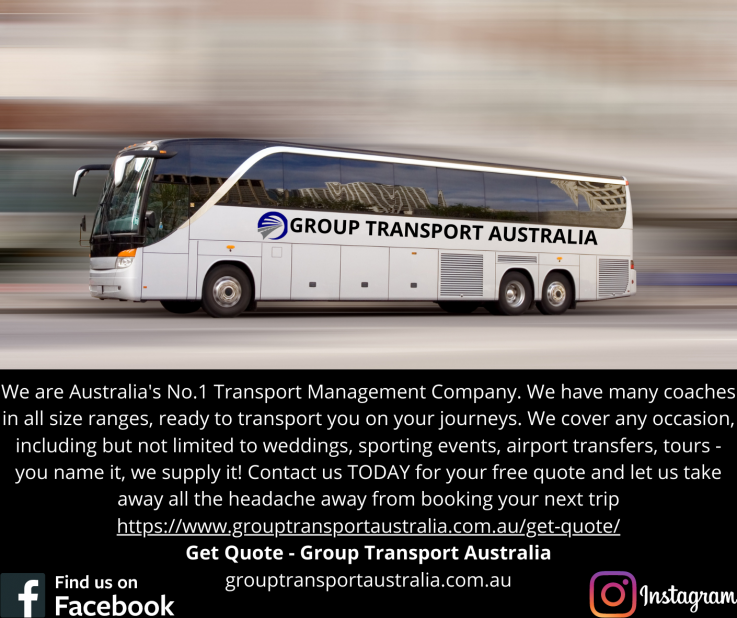 Visit: https://www.grouptransportaustralia.com.au/get-quote/ Email: info@grouptransportaustralia.com