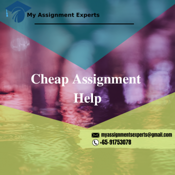 Cheap Assignment Help - My Assignment Experts