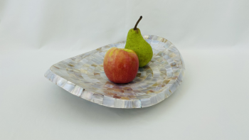 Get Luxurious White Pearl Fruit Bowl |
