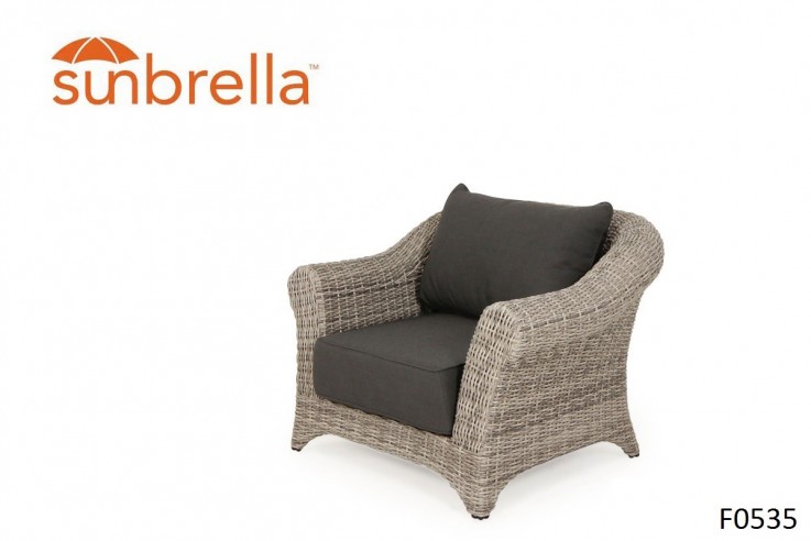 Versailles Single Wicker Sofa Chair