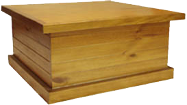 Solid Pine storage Box