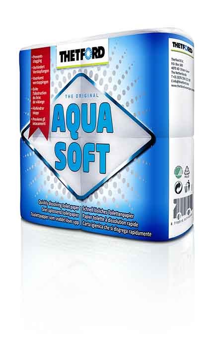 Thetford Aqua Soft Toilet Paper Rolls 4 