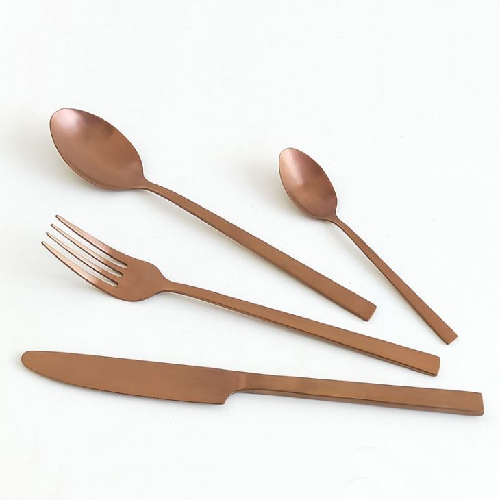 Copper Cutlery Set75