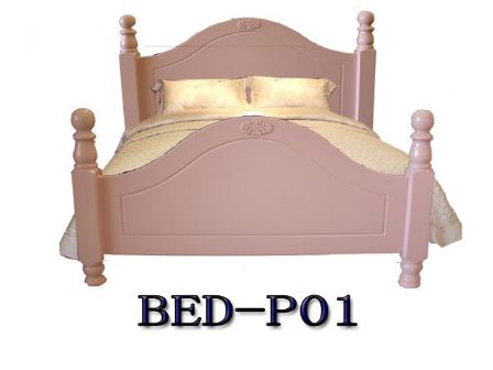 TASMANIAN OAK TIMBER BED BD-P01 to an