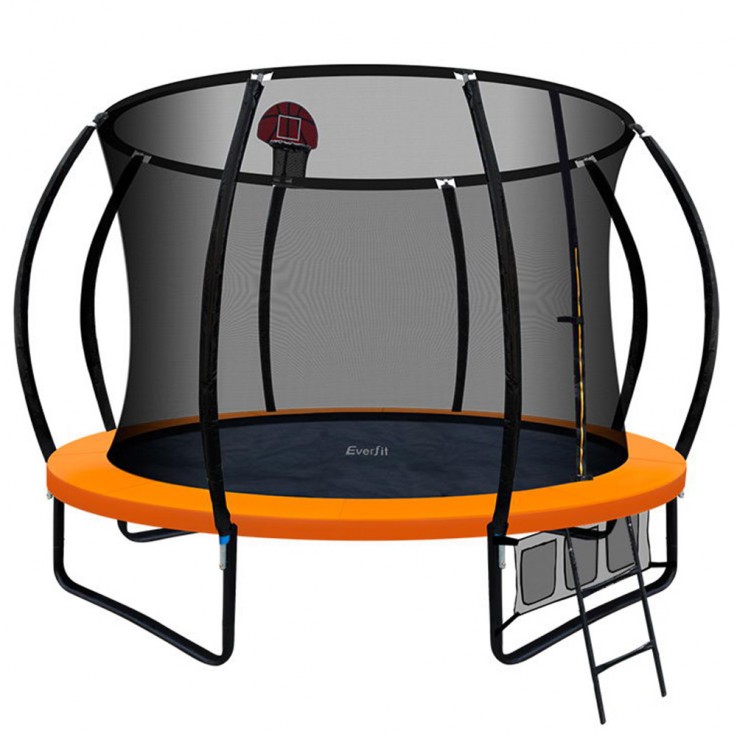 Everfit 10FT Trampoline With Basketball 
