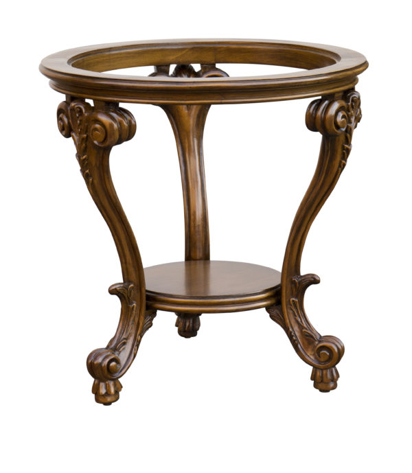 BAROQUE ROUND SIDE TABLE BASE
