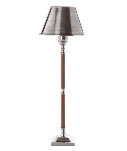 ACKERLEY TABLE LAMP IN ANTIQUE SILVER