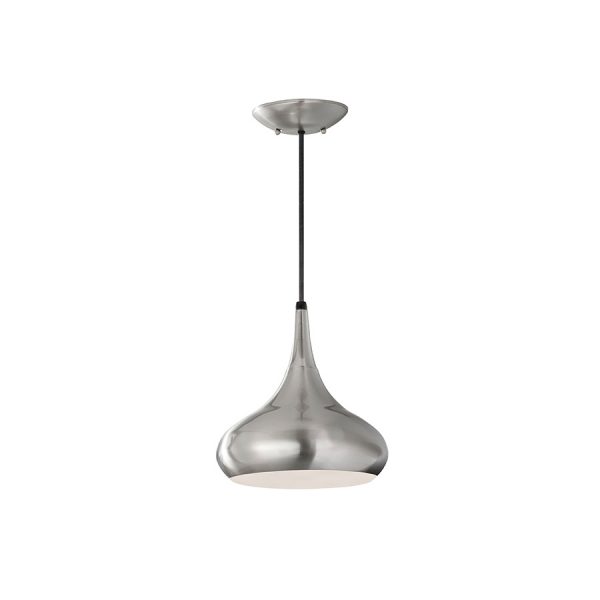 ACTON PENDANT IN BRUSHED STEEL