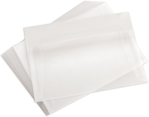1f Glassine White Paper Bag 5.5x8 Pk100