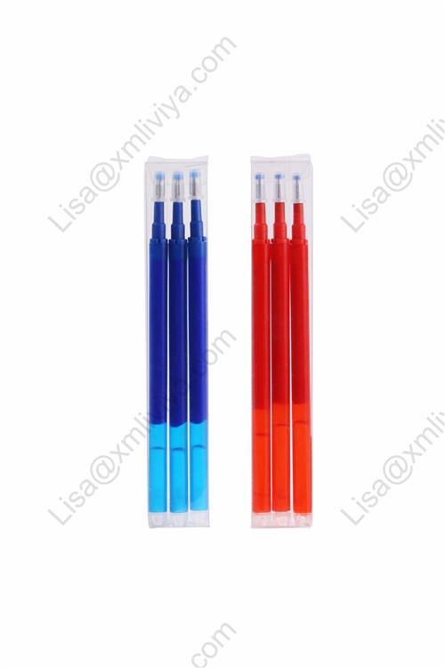 Frixion Erasable Gel Refill, 3Colors, Black/Blue/Red,3 Pcs/Set20