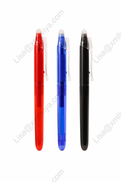Frixion Erasable Gel Pen In Black/Blue/Red, 3 Colors3