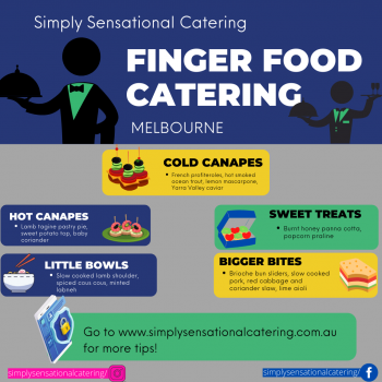 Canapes & finger food catering in Melbourne