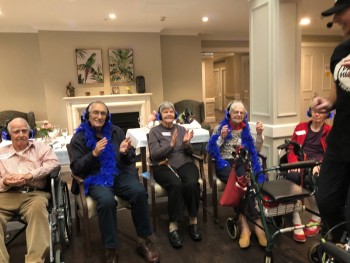 Hire Silent Disco Aged Care Programs with Party Higher