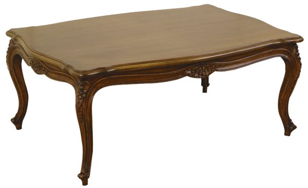 LOUIS XV COFFEE TABLE WITH CARVING