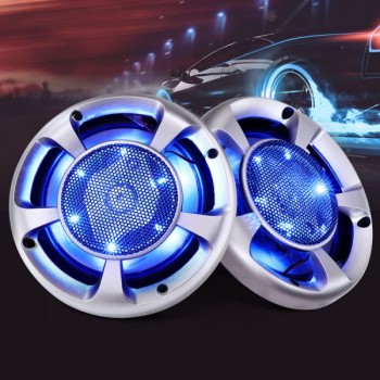Set of 2 6.5inch LED Light Car Speakers