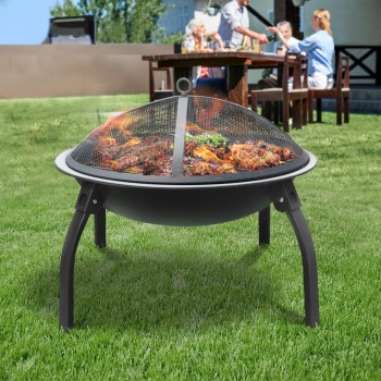  Portable Foldable Outdoor Fire Pit