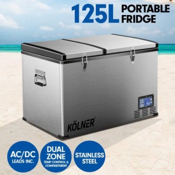 125L Portable Fridge Cooler Freezer Camp