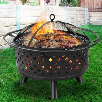 Portable Outdoor Fire Pit and BBQ