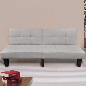 Sofa Bed Adjustable Beige