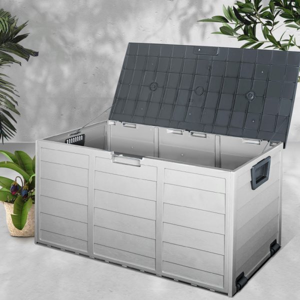 Giantz 290L Outdoor Storage Box – Grey