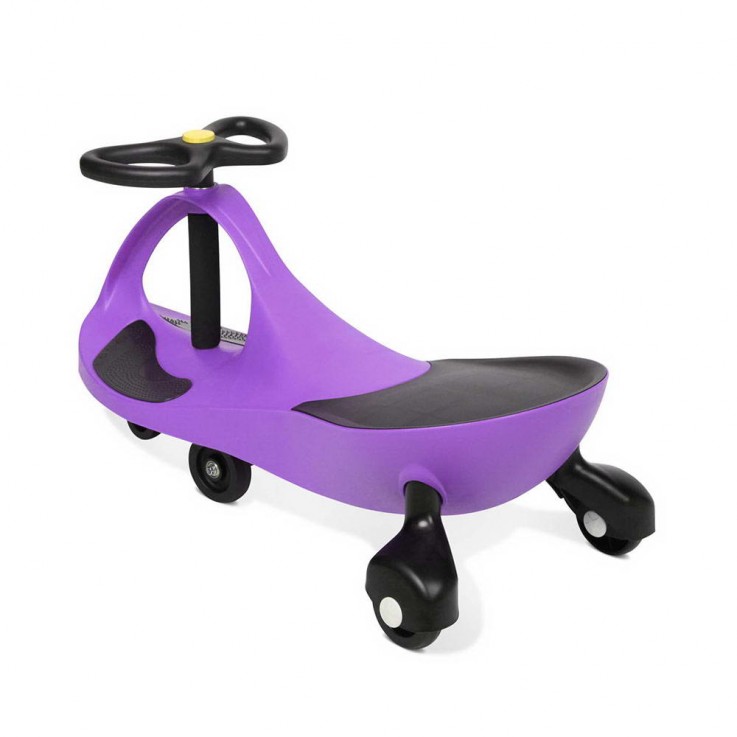 Keezi Kids Ride On Swing Car – Purple
