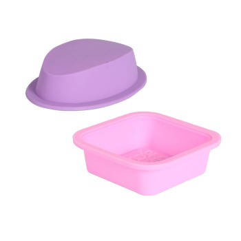 Soap Moulds Silicone 3D Shaped Mold DIY 
