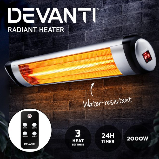 Electric Radiant Heater Patio Strip Heat