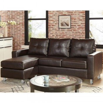 Sarantino Corner Sofa Couch with Chaise 