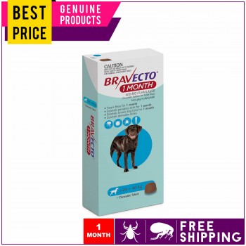 BRAVECTO 1 Dose For Large Dogs 20 to 40 