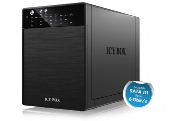 ICY BOX External 4 bay RAID System for 3