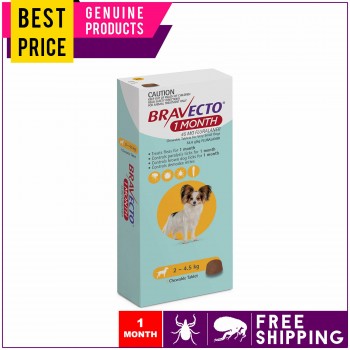 BRAVECTO 1 Dose For Very Small Dogs 2 to